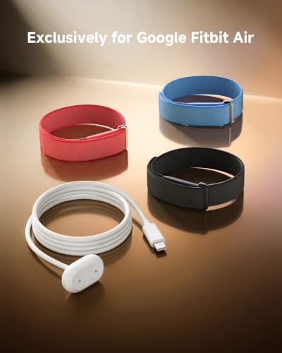 USB C Charger for Google Fitbit Air - 3.3 ft White Cable