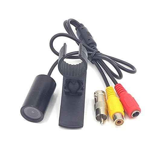 CCTV Hd Mini Bullet Security Camera 1200TVL 2.8mm Wide Angle Lens with Bracket Small Indoor Outdoor Surveillance Camera Analog Camera(DST-190CW)