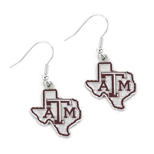 Texas A&M Aggies Home State Design Earrings - 2.5