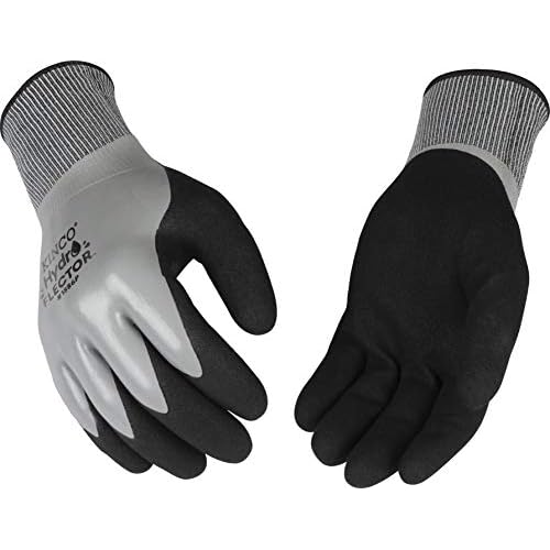 Kinco - Hydroflector Lined Waterproof Nitrile Work Gloves, Extra Warm, (1886P)