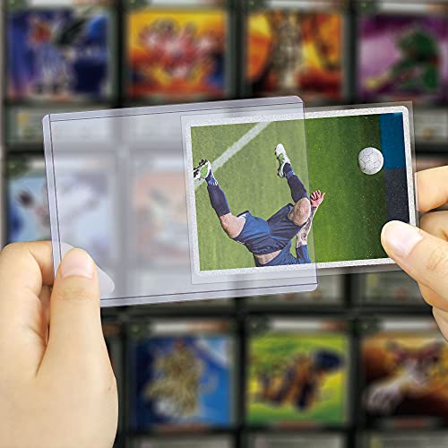 50 Count Hard Plastic Toploaders for Trading Cards - 3" x 4"