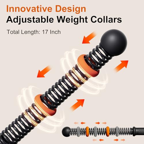 Adjustable Ropeless Battle Ropes - Portable Workout Equipment, Black | Customizable Weights
