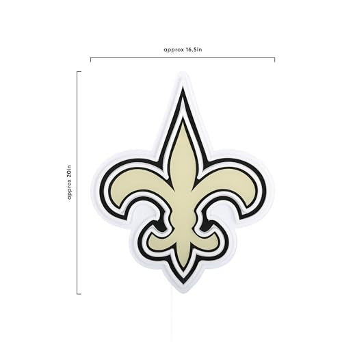 New Orleans Saints LED Neon Light Sign - Team Color, 15x12