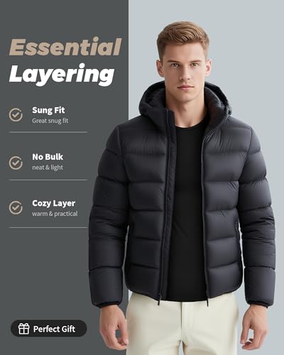 Men's Thermal Underwear Set - Fleece Lined Long Johns for Winter