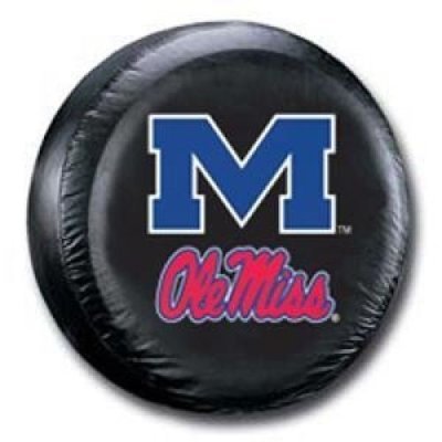 Mississippi Ole Miss Rebels Spare Tire Cover - Weather Resistant