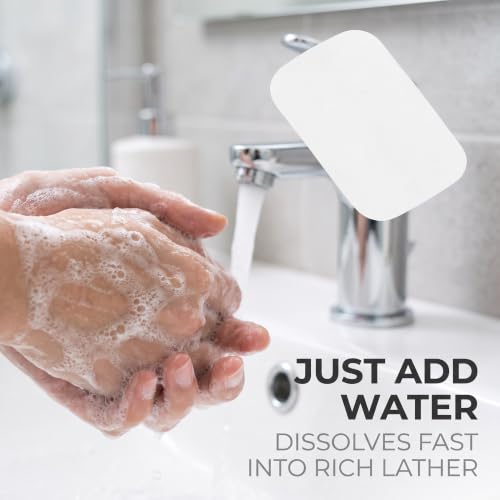 500 Portable Disposable Soap Sheets for Travel & Outdoor Use
