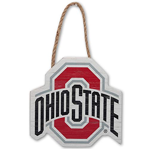Ohio State University Logo Wood Wall Decor - Red/Gray