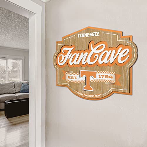 Tennessee Volunteers 3D Wall Art - Ready-to-Hang FanCave Decor
