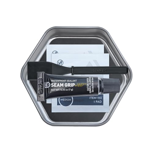 Waterproof Camp & Trail Repair Kit with Sealant & Patches