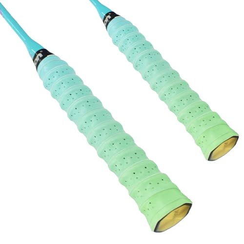 Tennis Badminton Squash Overgrip Tape - 2pcs Keel Green