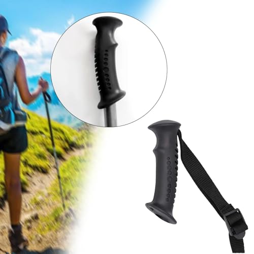 Trekking Pole Handle Grip Replacement Rubber Sleeves - 2 Pack