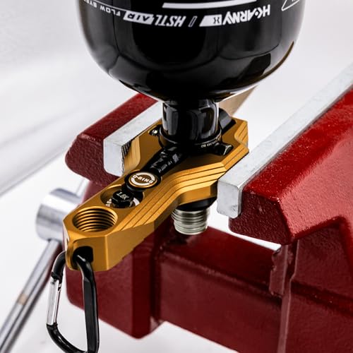 HK Army Tank Regulator Multi-Tool with O-Rings, Burst Disc & Carabiner - Gold