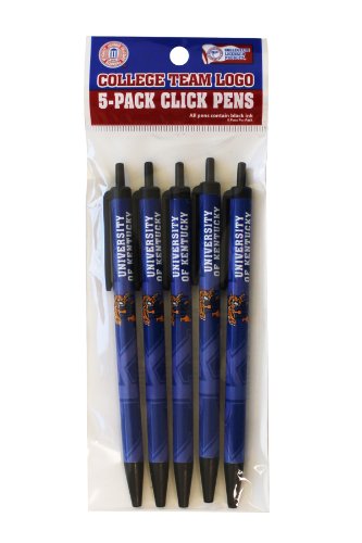 Kentucky Wildcats Retractable Click Pens - 5 Pack