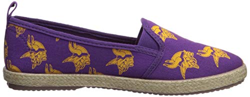 Minnesota Vikings Women's Espadrille Canvas Shoes - Small