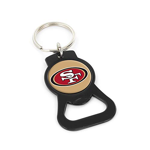 San Francisco 49ers Bottle Opener Keychain - Team Color