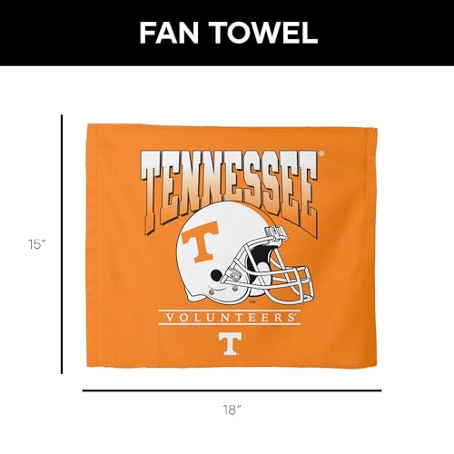 Tennessee Volunteers Rally Towel - Lightweight College Fan Gear, 15 x 18 Inch