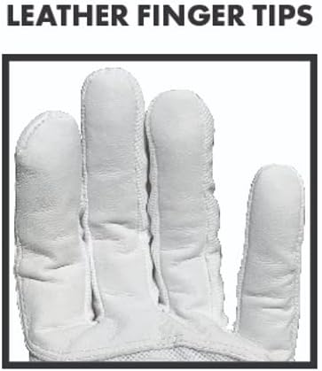 Team Golf NCAA Men's Left Hand Golf Glove - Ideal for Right-Handed Players | One Size with Magnetic Ball Marker