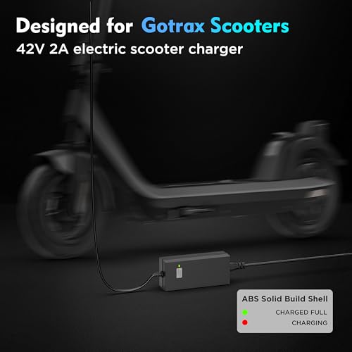 36V Lithium Battery Charger - Fast 2A with 3 Connectors