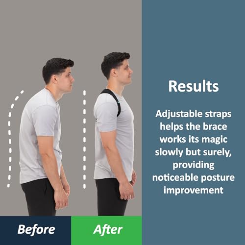 Adjustable Posture Corrector for Men & Women - Back Support Brace