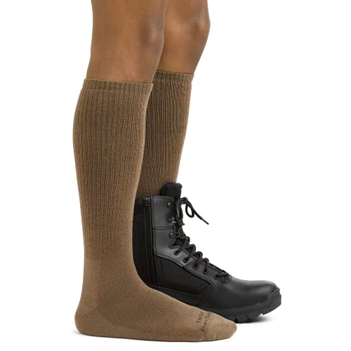 Darn Tough Vermont Tactical Over-the-Calf Extra Cushion Socks Large Black Unisex