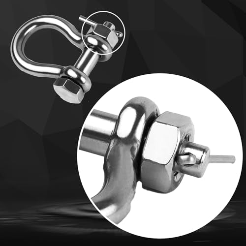 316 Stainless Steel Boat Anchor Shackle 5/16 Inch - 2 PCS