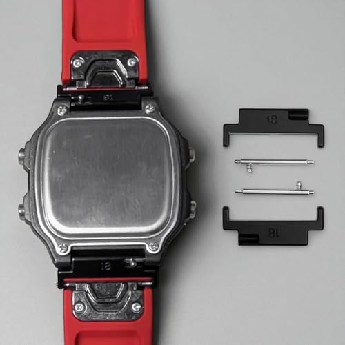 Universal Stainless Steel Smartwatch Band Adapter - 18mm, 20mm, 22mm