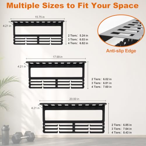Personalized Medal Holder with Trophy Shelf - Custom Name Display Rack for 60 Medals