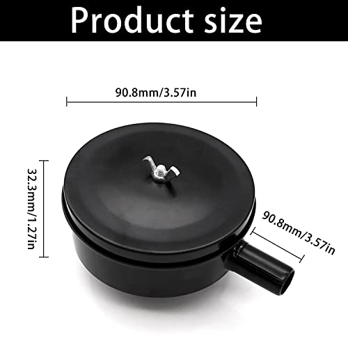 1/2" PT 20mm Thread Air Compressor Silencer Intake Filter Sound Muffler with a Replacement Element H-076