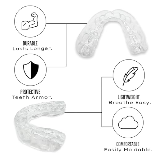 Lightweight Boil-and-Bite Mouthguard for Contact Sports