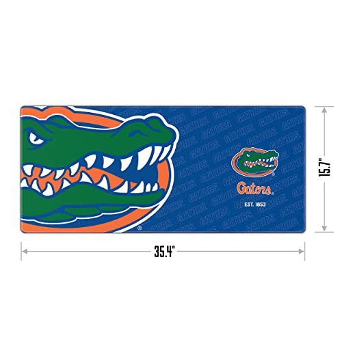 NCAA Florida Gators Desk Pad - Water-Resistant, Non-Slip, 35.4" x 15.7"