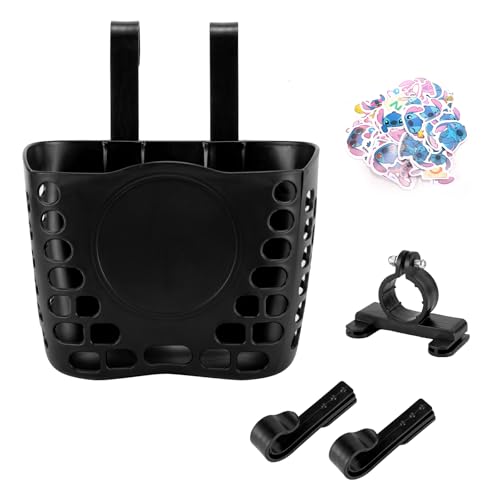 Kids Bike Basket - Children's Front Bicycle Basket with Adjustable Straps, Waterproof & Durable for Boys & Girls