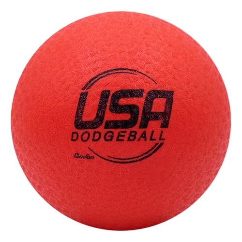 7 Inch No Sting Dodgeball - Soft Grip, Red - Single or 6-Pack
