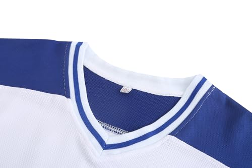 Youth Hockey Jersey - USA 1980 Olympic Team - Small with Stitched Letters & Numbers