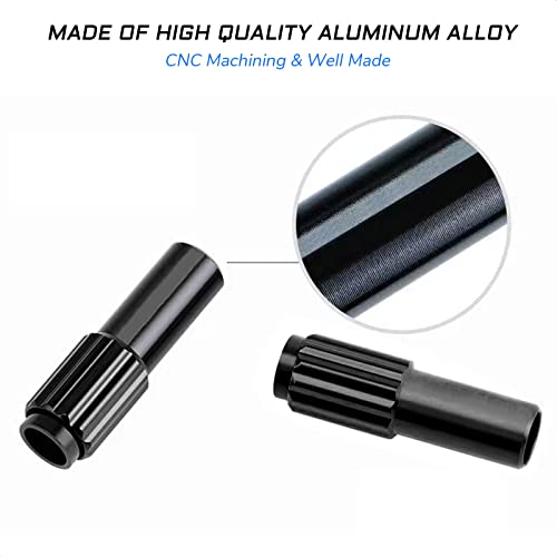 2 PCS Bike Inline Cable Adjusters - Durable Aluminum Alloy