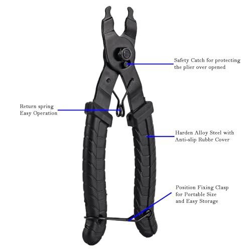 Bicycle Chain Tool - Master Link Pliers for 5-12 Speed Chains