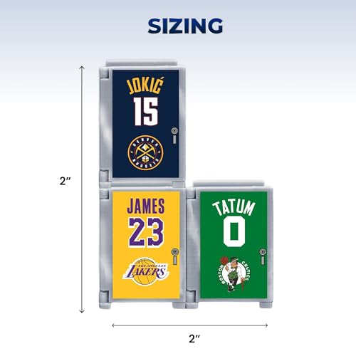 NBA Basketball Legends Locker Room Set - TeenyMates Action Figures