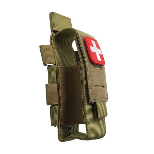 Molle Tactical Medical Tourniquet Holder Pouch - Khaki