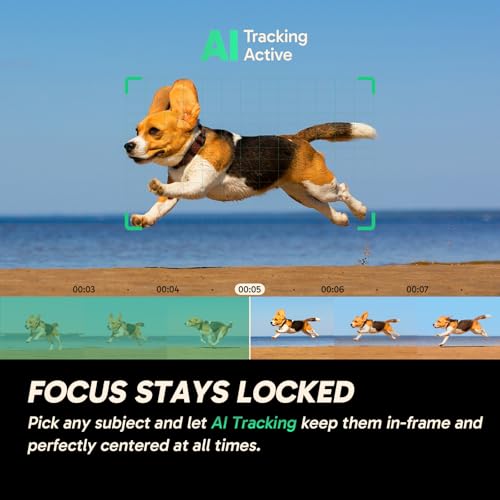 5.7K 360 Action Camera - Standard Combo with AI Tracking