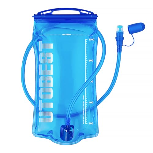 1L Hydration Water Bladder for Hiking Backpack - Food-Grade, Leakproof, BPA Free