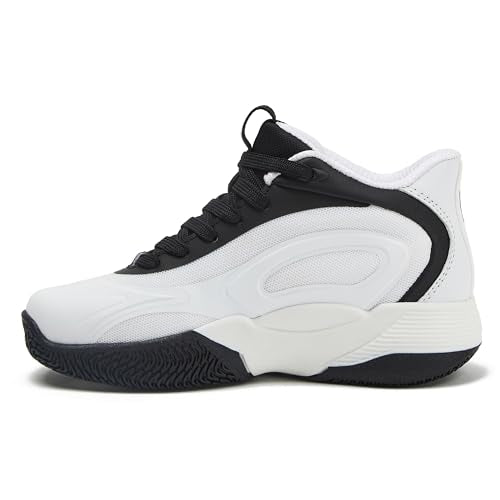 Reebok Open Gym Kids Basketball Shoes Size 7 Big Kid Black White Black
