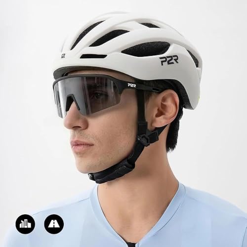 MIPS Bike Helmet with Rear LED Light - Black-Mips, Medium (55-58cm)