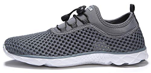 Zhuanglin Men's Quick-Dry Aqua Water Shoes 8 / 789pdark Grey