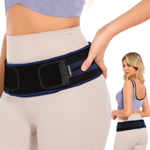 VISKONDA Sacroiliac SI Joint Belt Medium Black - Lower Back & Pelvic Support