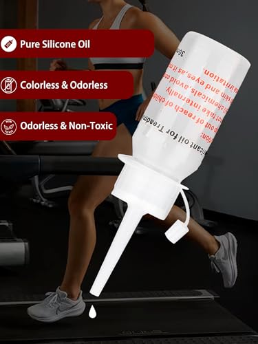 Treadmill Belt Lubricant - 3 x 30ml Silicone Oil for Home Use