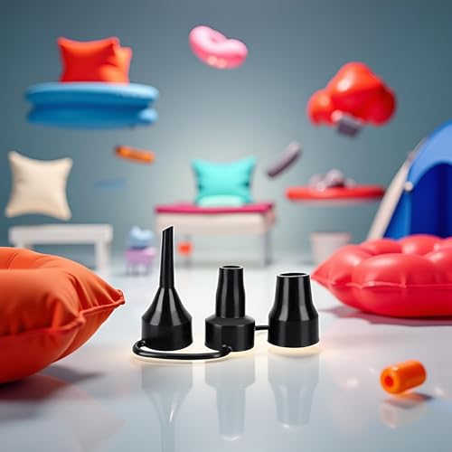 Air Pump Replacement Nozzles - 3 Sizes for Inflatable Products