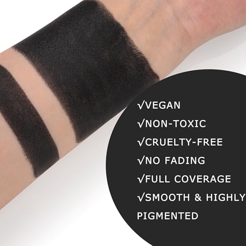 Wismee 12-Pack Anti-Glare Eye Black Sticks for Sports Visibility