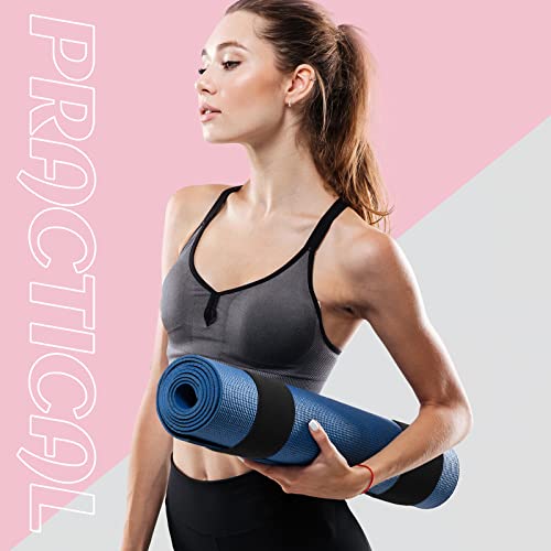 Adjustable Yoga Mat Straps - 4 Pack Heavy Duty Nylon Holders