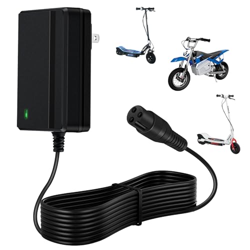 24V Charger for Razor Electric Scooters and Dirt Bikes