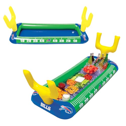 Buffalo Bills Inflatable Food Cooler - 4 ft Tailgate Buffet