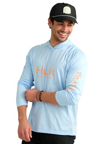 HUK Men's Pursuit Coastal Drift Vented Long Sleeve Fishing Hoodie XL